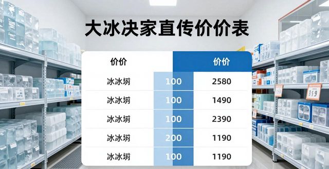 大冰块批发厂家怎么选？惠州直供渠道靠谱吗