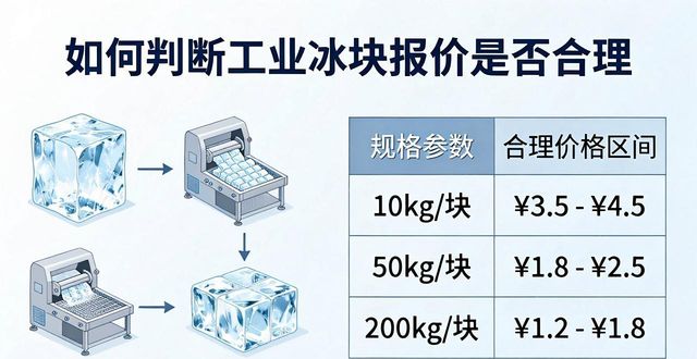 惠州工业冰块价格透明化 用户采购不踩坑
