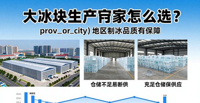 大冰块生产厂家怎么选?惠州地区制冰品质有保障