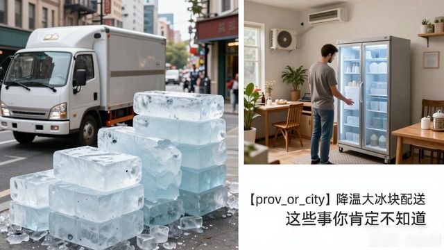 惠州降温大冰块配送 这些事你肯定不知道